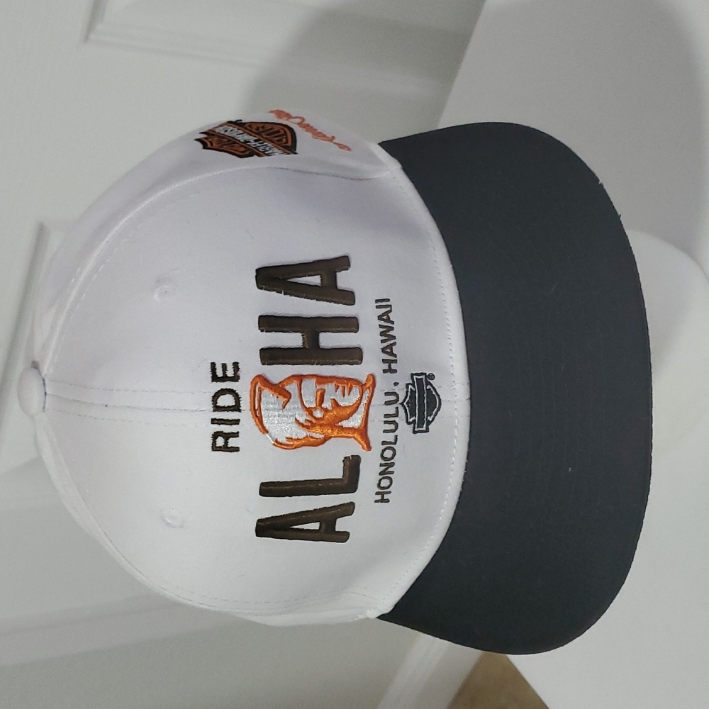 NEW HARLEY DAVIDSON "RIDE ALOHA" HAT